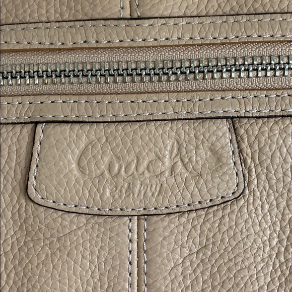 Coach Cream Colored Crossbody Bag - Picture 5 of 12